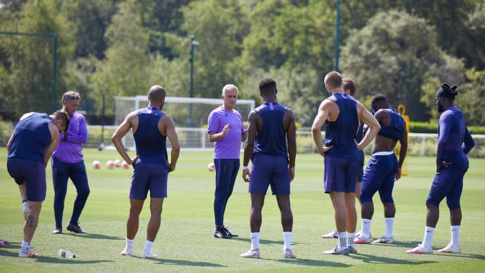 Jose Mourinho and Tottenham are featured in 'All or Nothing'